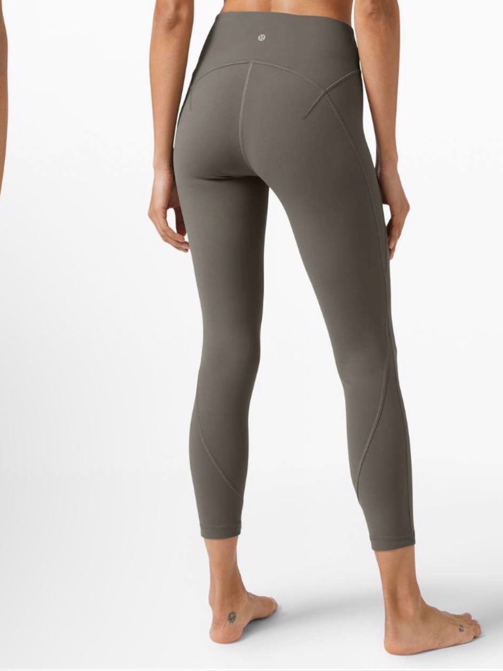 lululemon Get Centred 25” Legging, Grey Sage, 4